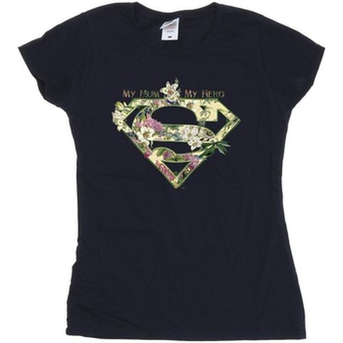 T-shirt Superman My Mum My Hero - Dc Comics - Modalova