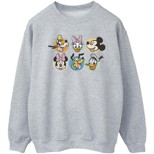 Sweat-shirt Mickey Mouse And Friends Faces - Disney - Modalova