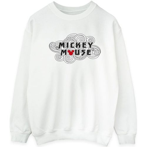 Sweat-shirt Mickey Mouse Swirl Logo - Disney - Modalova