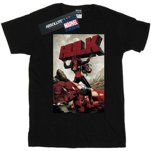 T-shirt Marvel Red Hulk Cover - Marvel - Modalova