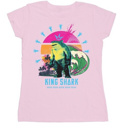 T-shirt The Suicide Squad King Shark - Dc Comics - Modalova