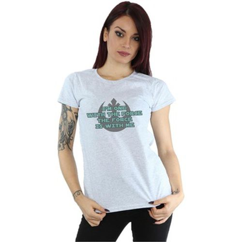 T-shirt Rogue One I'm One With The Force Green - Disney - Modalova