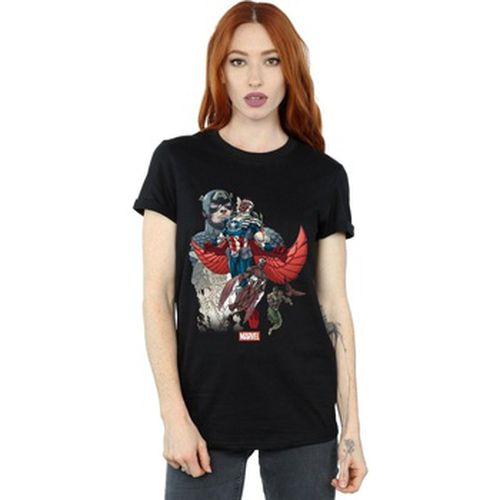 T-shirt Captain America Falcon Evolution - Marvel - Modalova