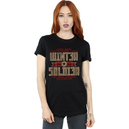 T-shirt Winter Soldier Trigger Badge - Marvel - Modalova