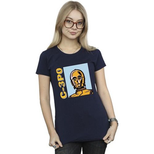 T-shirt Disney C3PO Line Art - Disney - Modalova