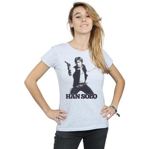 T-shirt Han Solo Retro Photo - Disney - Modalova