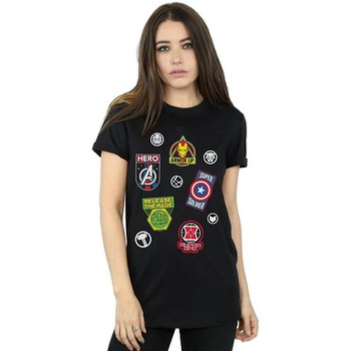 T-shirt Avengers Hero Badges - Marvel - Modalova