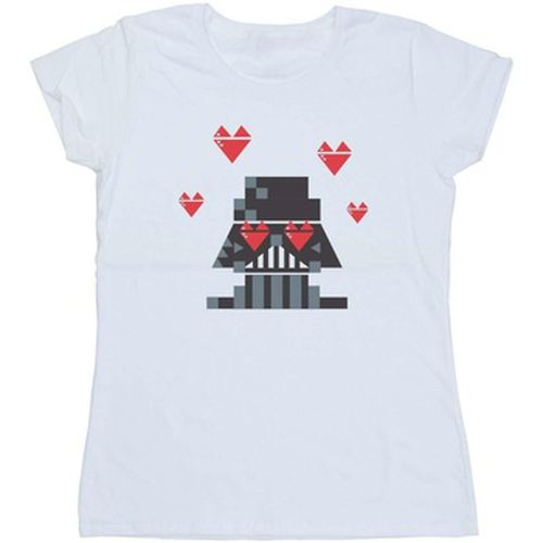 T-shirt Valentines Vader In Love - Disney - Modalova