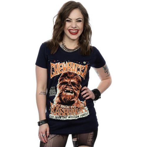 T-shirt Chewbacca Rock Poster - Disney - Modalova