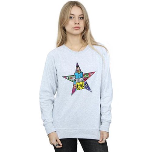 Sweat-shirt Teen Titans Go Star Logo - Dc Comics - Modalova