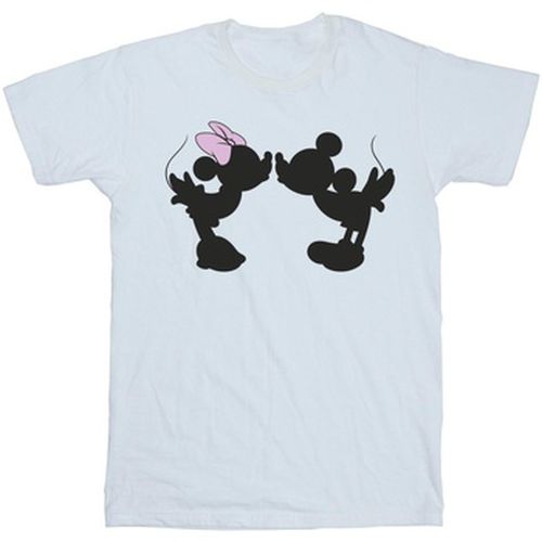 T-shirt Mickey Minnie Kiss Silhouette - Disney - Modalova
