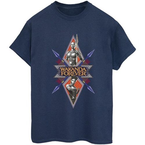 T-shirt Wakanda Forever Tribal Spear Chest - Marvel - Modalova