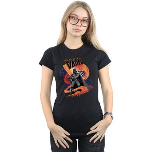 T-shirt Darth Vader Swirling Fury - Disney - Modalova