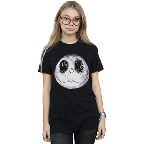 T-shirt Nightmare Before Christmas Jack Moon Face - Disney - Modalova