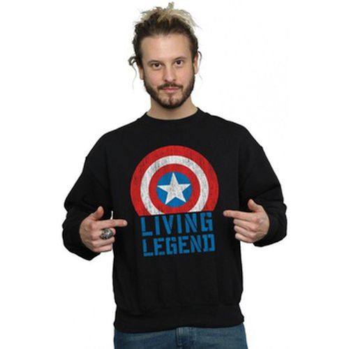 Sweat-shirt Captain America Living Legend - Marvel - Modalova