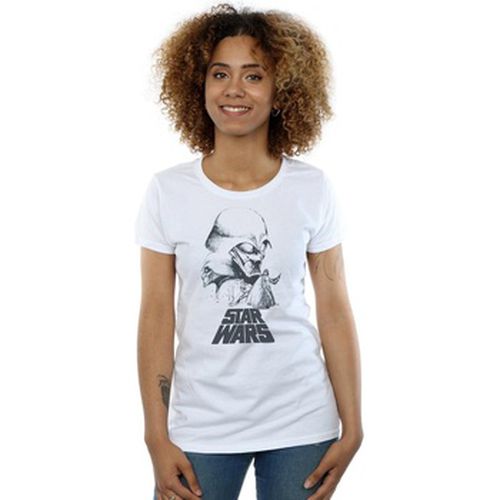 T-shirt Disney Darth Vader Sketch - Disney - Modalova