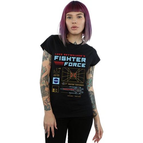 T-shirt Luke Skywalker's Fighter Force - Disney - Modalova
