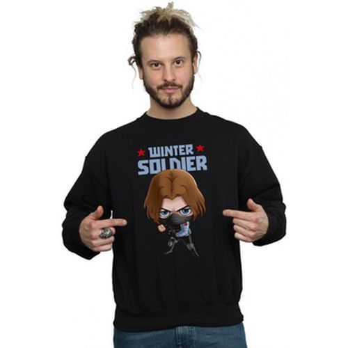 Sweat-shirt Winter Soldier Bucky Toon - Marvel - Modalova