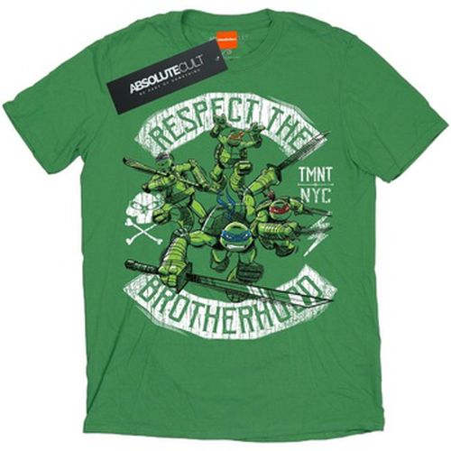 T-shirt Respect The Brotherhood - Tmnt - Modalova