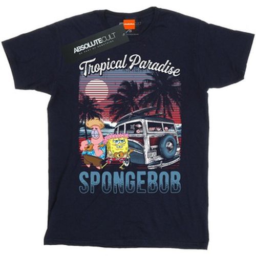 T-shirt Tropical Paradise - Spongebob Squarepants - Modalova