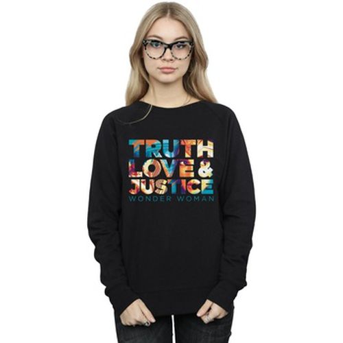 Sweat-shirt Wonder Woman 84 Diana Truth Love Justice - Dc Comics - Modalova