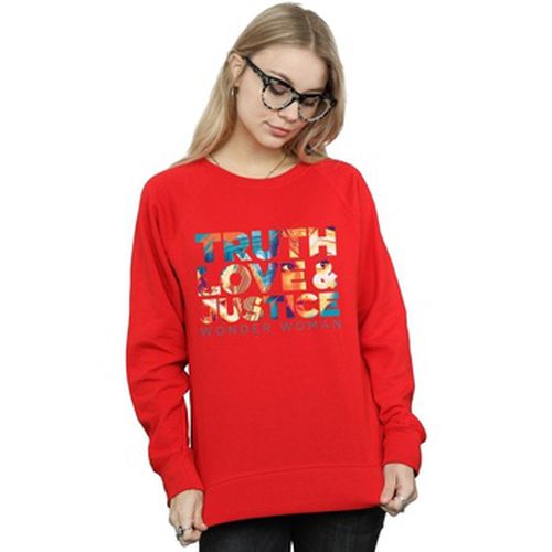 Sweat-shirt 84 Truth Love Justice - Dc Comics - Modalova