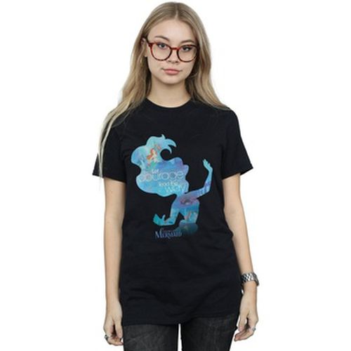 T-shirt Ariel Filled Silhouette - Disney - Modalova