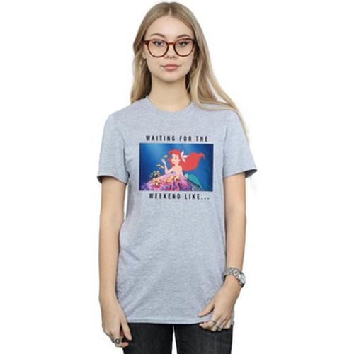 T-shirt Ariel Waiting For The Weekend - Disney - Modalova