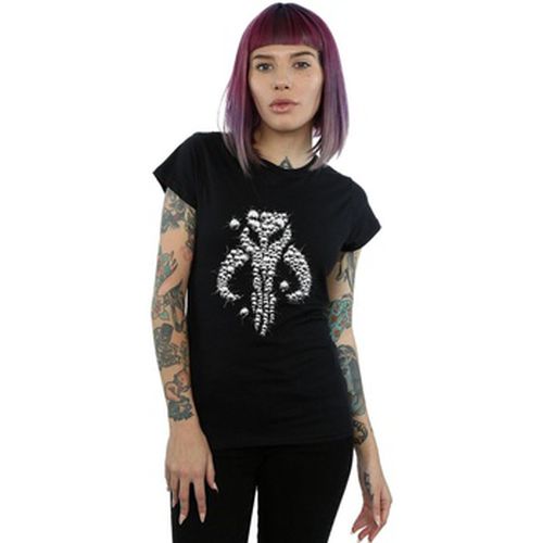 T-shirt The Mandalorian Blaster Skull - Disney - Modalova