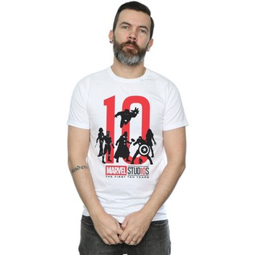 T-shirt The First Ten Years - Marvel Studios - Modalova