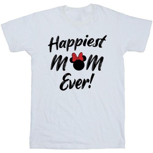 T-shirt Minnie Mouse Happiest Mom Ever - Disney - Modalova