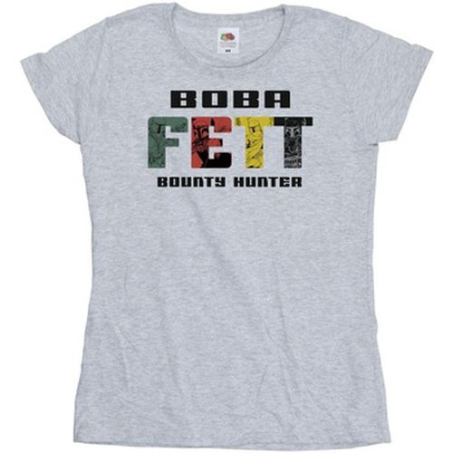 T-shirt Boba Fett Character Logo - Disney - Modalova