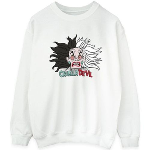 Sweat-shirt Villains Crazy Cruella De Vil - Disney - Modalova