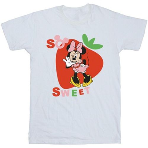 T-shirt Minnie Mouse So Sweet Strawberry - Disney - Modalova