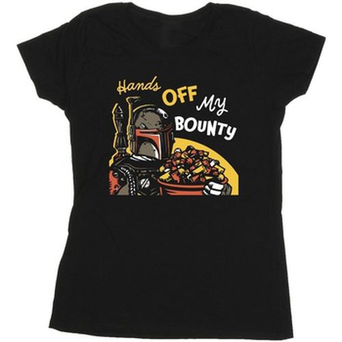 T-shirt Boba Fett Hands Off My Bounty - Disney - Modalova