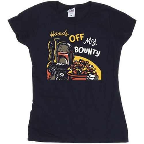 T-shirt Boba Fett Hands Off My Bounty - Disney - Modalova