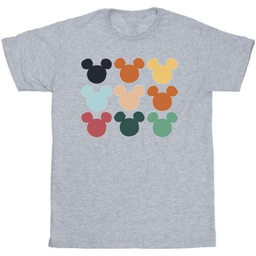 T-shirt Mickey Mouse Heads Square - Disney - Modalova