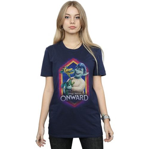 T-shirt Onward Laurel And Blazey Crest - Disney - Modalova