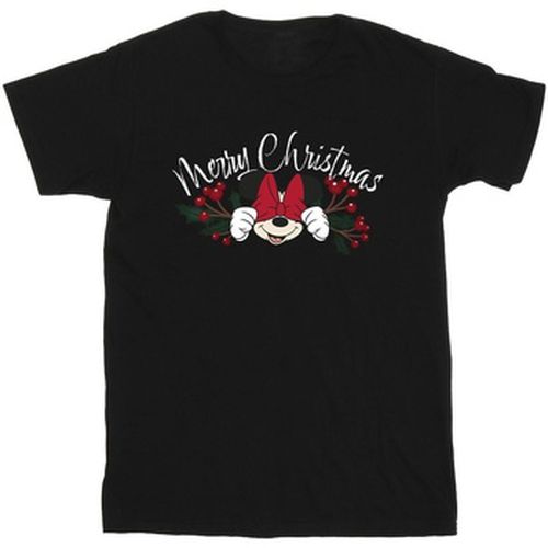 T-shirt Minnie Mouse Christmas Holly - Disney - Modalova
