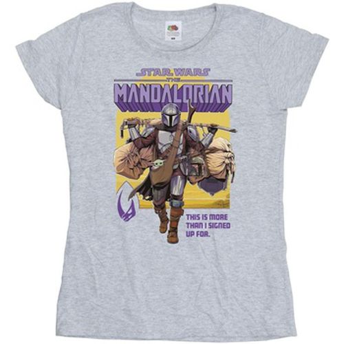 T-shirt The Mandalorian More Than I Signed Up For - Disney - Modalova