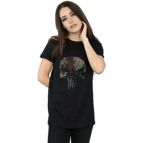 T-shirt The Punisher TV Series Camo Skull - Marvel - Modalova
