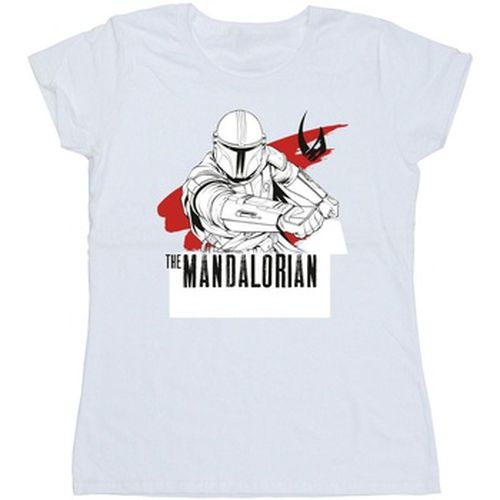 T-shirt The Mandalorian Mando Shoots - Disney - Modalova