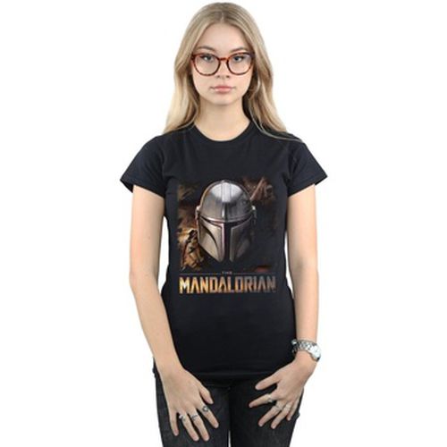 T-shirt The Mandalorian Helmet - Disney - Modalova