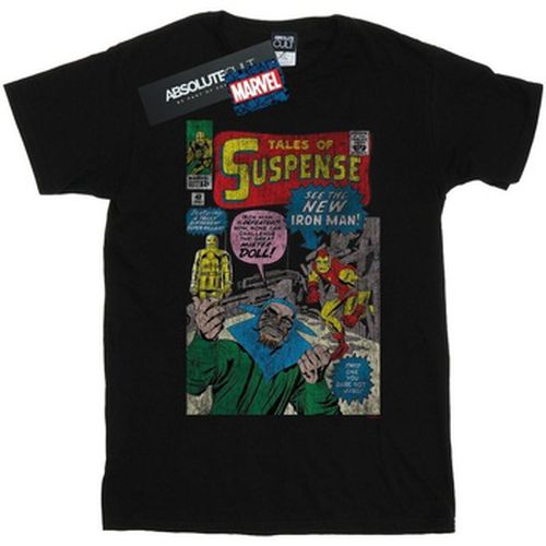 T-shirt Iron Man Distressed Suspense Cover - Marvel - Modalova