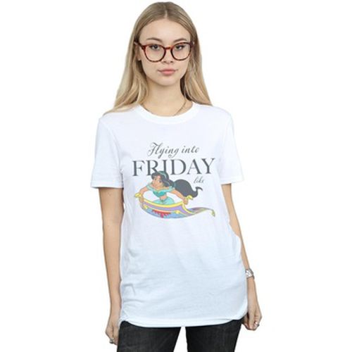 T-shirt Princess Jasmine Flying Into Friday Like - Disney - Modalova