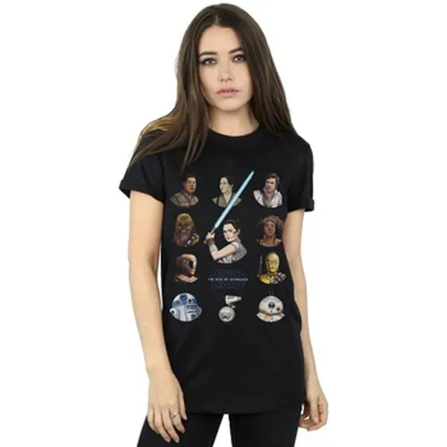 T-shirt Resistance Character Line Up - Star Wars The Rise Of Skywalker - Modalova