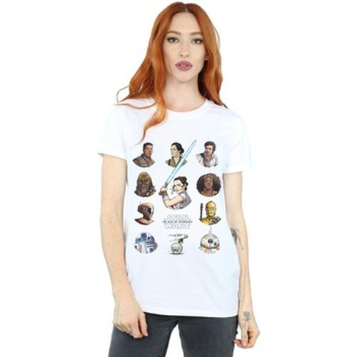 T-shirt Resistance Character Line Up - Star Wars The Rise Of Skywalker - Modalova