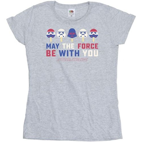 T-shirt May The Force Ice Pops - Star Wars: A New Hope - Modalova