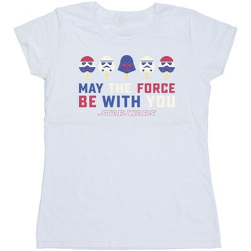 T-shirt May The Force Ice Pops - Star Wars: A New Hope - Modalova