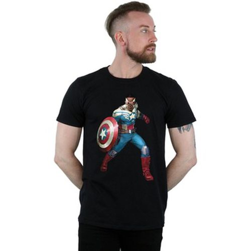 T-shirt Falcon Is Captain America - Marvel - Modalova